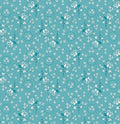 Sentiments Aqua Circle Florals