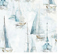 Smooth Sailing Sm. Sail Boats White Multi