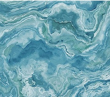 Smooth Sailing Wave Texture Med. Blue