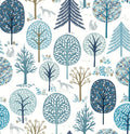Starlit Hollow Winter Forest