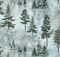Stonehenge Lt Blue Multi Open Trees