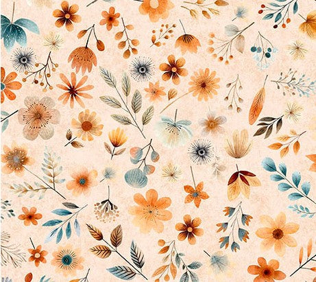Sugar Spice Peach Flowers