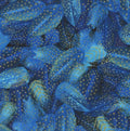TT Blue Packed Metallic Dot Feathers