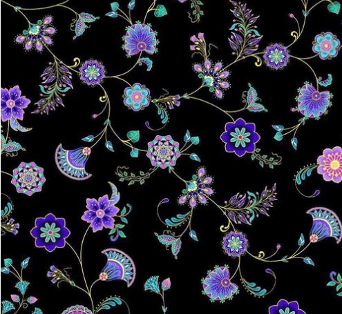 TT Empress Black Floral