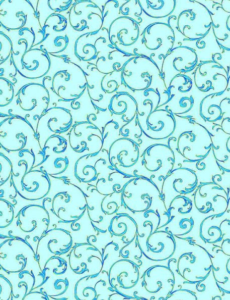 TT Sky Metallic Scrolls
