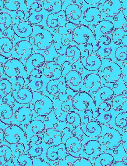 TT Water Metallic Scrolls