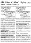 The Hexi 8-Inch Block, Charm Elements Pack # 14