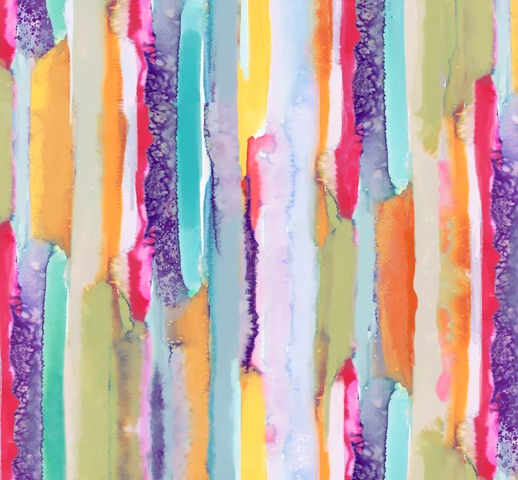 Tree Of Life Vertical Paint Strokes Multi