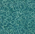 Twists & Dots Dark Green Batik