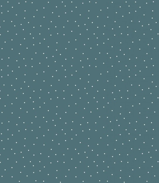 WilmingtonRustic White Pin Dot