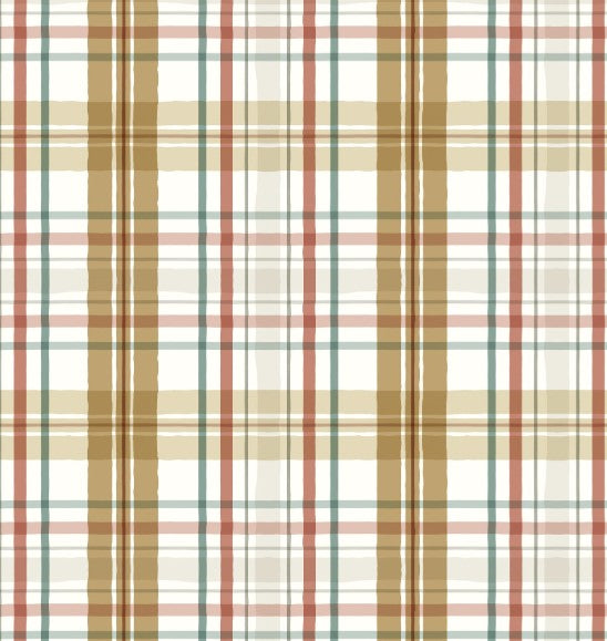 Wilmington Season Study Brown Plaid
