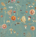 Wilmington Season Study Large Floral Teal