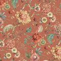 Wilmington Season Study Medium Floral Terracotta