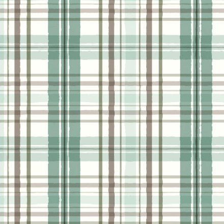 Wilmington Season Study Teal Plaid