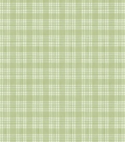 Zest For Life Lime Plaid