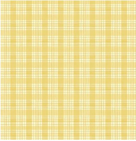 Zest For Life Yellow Plaid