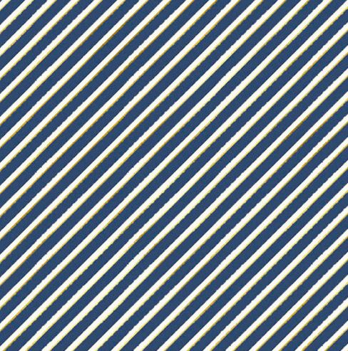 P&B Joyful Navy Metallic Stripe