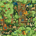 Paintbrush Fabrics Forest Fables Animal Village