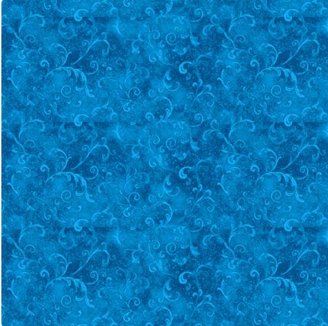 Wilmington Blue Filigree