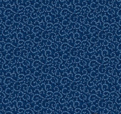 Wilmington Navy Crescent Swirl