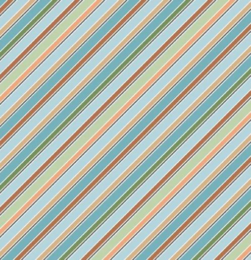 WP Winsome Critters Brown Stripe